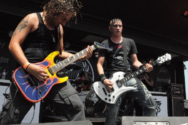 Powderburn at the Mayhem Festival Verizon Wireless Amphitheater