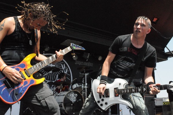 Powderburn at the Mayhem Festival Verizon Wireless Amphitheater