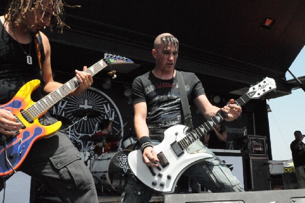 Powderburn at the Mayhem Festival Verizon Wireless Amphitheater