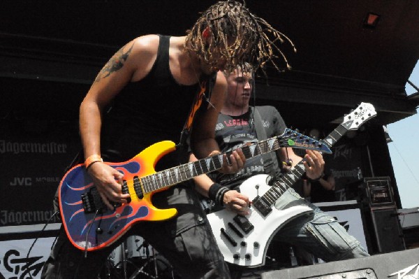 Powderburn at the Mayhem Festival Verizon Wireless Amphitheater