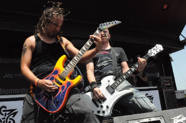 Powderburn at the Mayhem Festival Verizon Wireless Amphitheater