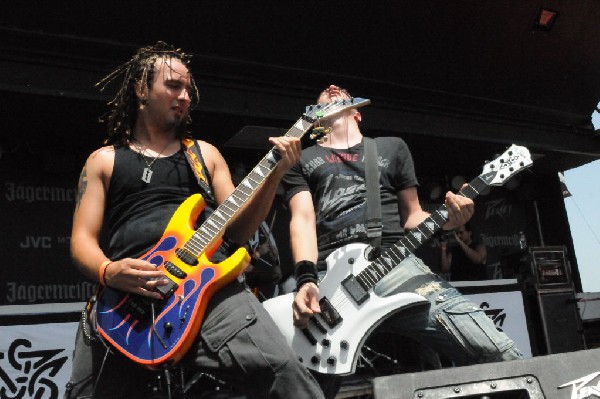 Powderburn at the Mayhem Festival Verizon Wireless Amphitheater