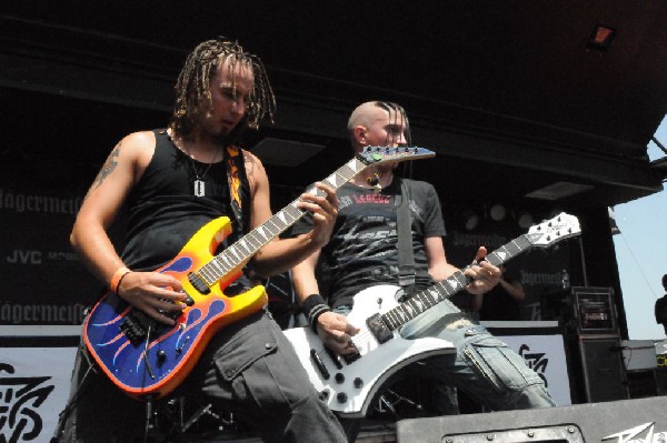 Powderburn at the Mayhem Festival Verizon Wireless Amphitheater