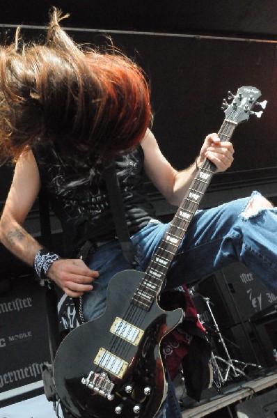 Powderburn at the Mayhem Festival Verizon Wireless Amphitheater