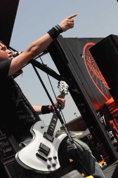 Powderburn at the Mayhem Festival Verizon Wireless Amphitheater