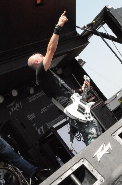 Powderburn at the Mayhem Festival Verizon Wireless Amphitheater