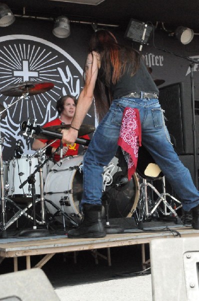 Powderburn at the Mayhem Festival Verizon Wireless Amphitheater