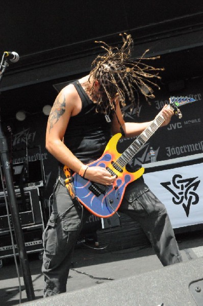 Powderburn at the Mayhem Festival Verizon Wireless Amphitheater