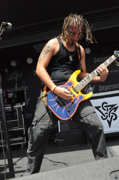 Powderburn at the Mayhem Festival Verizon Wireless Amphitheater