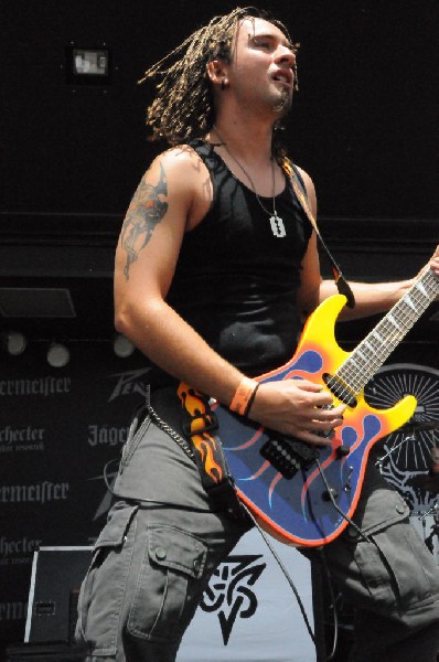 Powderburn at the Mayhem Festival Verizon Wireless Amphitheater