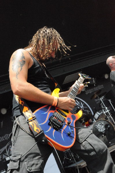 Powderburn at the Mayhem Festival Verizon Wireless Amphitheater