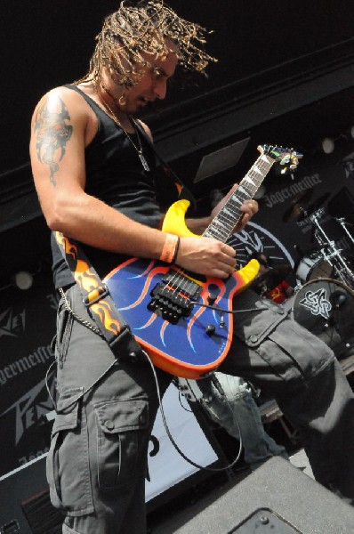 Powderburn at the Mayhem Festival Verizon Wireless Amphitheater