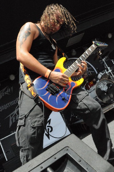 Powderburn at the Mayhem Festival Verizon Wireless Amphitheater