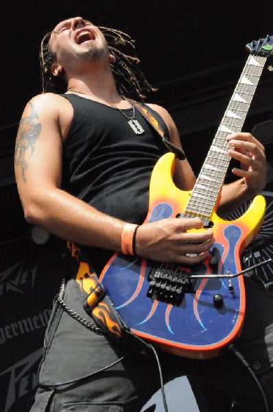 Powderburn at the Mayhem Festival Verizon Wireless Amphitheater