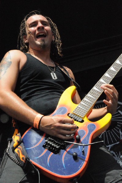 Powderburn at the Mayhem Festival Verizon Wireless Amphitheater