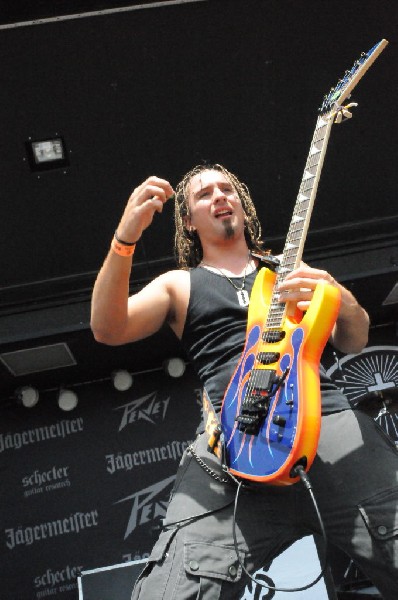 Powderburn at the Mayhem Festival Verizon Wireless Amphitheater