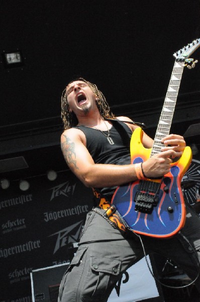 Powderburn at the Mayhem Festival Verizon Wireless Amphitheater