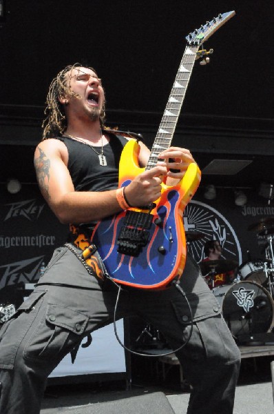 Powderburn at the Mayhem Festival Verizon Wireless Amphitheater