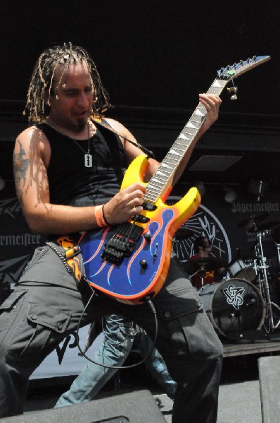 Powderburn at the Mayhem Festival Verizon Wireless Amphitheater