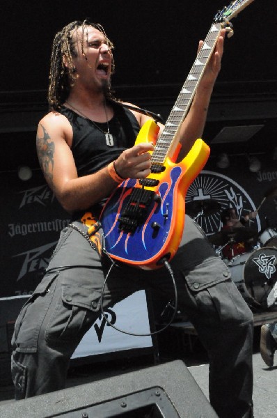 Powderburn at the Mayhem Festival Verizon Wireless Amphitheater