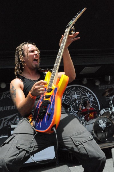 Powderburn at the Mayhem Festival Verizon Wireless Amphitheater