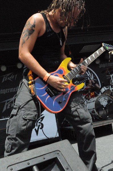 Powderburn at the Mayhem Festival Verizon Wireless Amphitheater