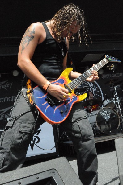 Powderburn at the Mayhem Festival Verizon Wireless Amphitheater