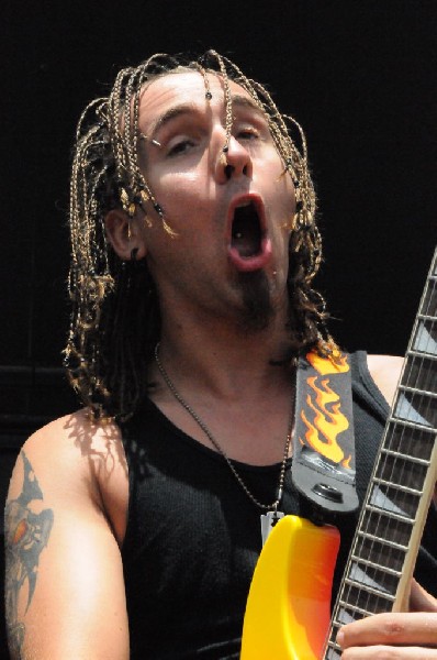 Powderburn at the Mayhem Festival Verizon Wireless Amphitheater