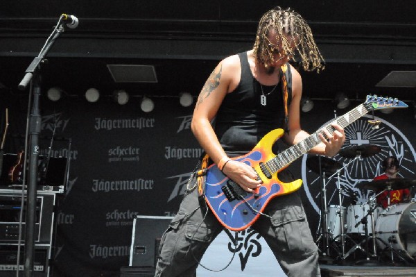 Powderburn at the Mayhem Festival Verizon Wireless Amphitheater