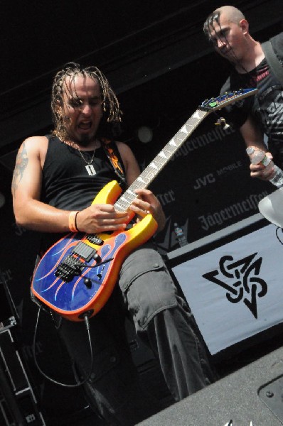 Powderburn at the Mayhem Festival Verizon Wireless Amphitheater