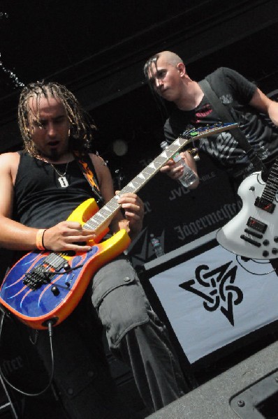 Powderburn at the Mayhem Festival Verizon Wireless Amphitheater