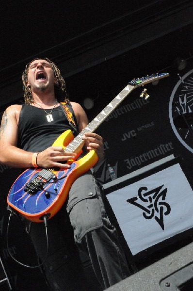 Powderburn at the Mayhem Festival Verizon Wireless Amphitheater