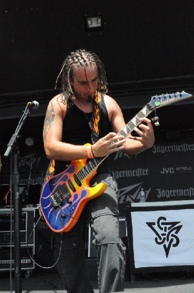 Powderburn at the Mayhem Festival Verizon Wireless Amphitheater