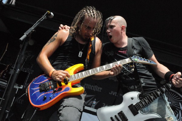 Powderburn at the Mayhem Festival Verizon Wireless Amphitheater