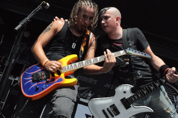 Powderburn at the Mayhem Festival Verizon Wireless Amphitheater