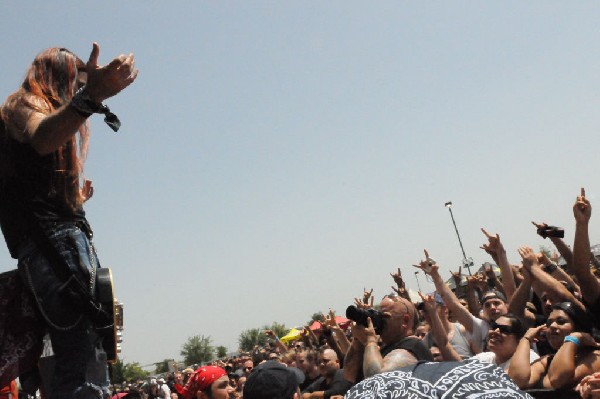 Powderburn at the Mayhem Festival Verizon Wireless Amphitheater