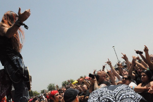 Powderburn at the Mayhem Festival Verizon Wireless Amphitheater
