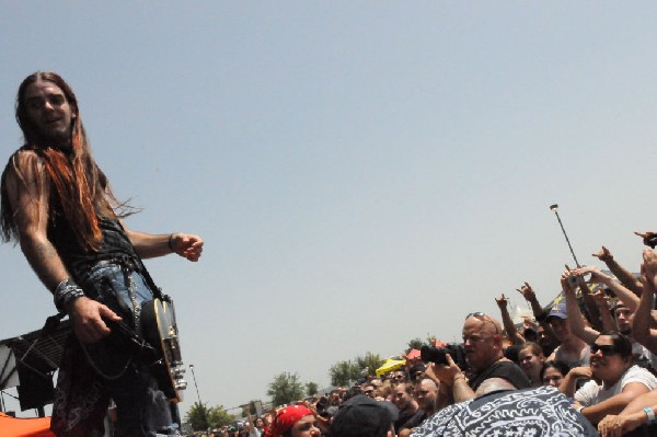 Powderburn at the Mayhem Festival Verizon Wireless Amphitheater