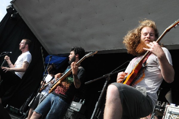 Protest The Hero on the Ernie Ball Stage, Warped Tour, Verizon Wireless Amp