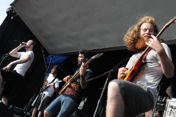 Protest The Hero on the Ernie Ball Stage, Warped Tour, Verizon Wireless Amp