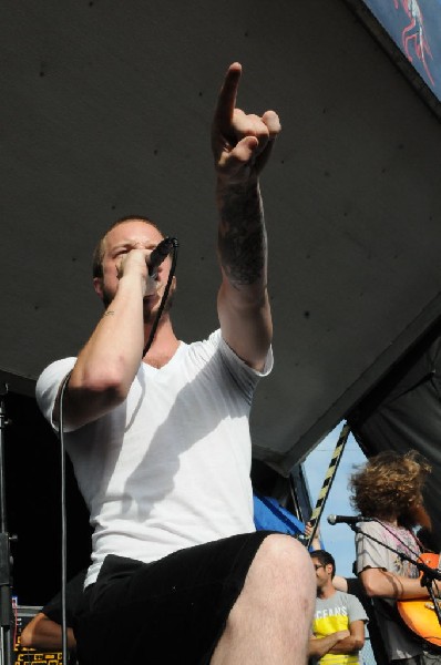 Protest The Hero on the Ernie Ball Stage, Warped Tour, Verizon Wireless Amp