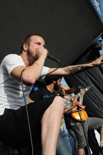Protest The Hero on the Ernie Ball Stage, Warped Tour, Verizon Wireless Amp