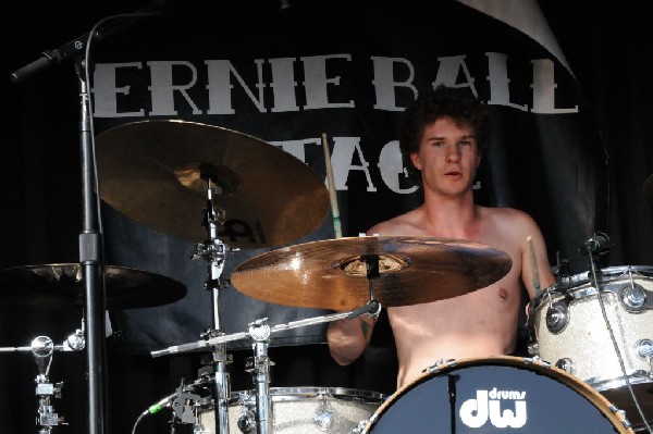 Protest The Hero on the Ernie Ball Stage, Warped Tour, Verizon Wireless Amp