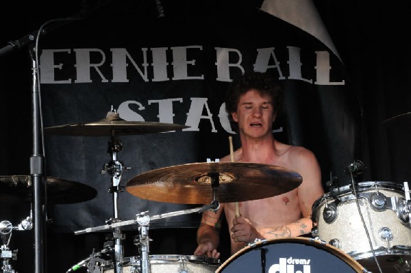 Protest The Hero on the Ernie Ball Stage, Warped Tour, Verizon Wireless Amp