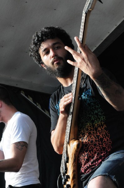 Protest The Hero on the Ernie Ball Stage, Warped Tour, Verizon Wireless Amp