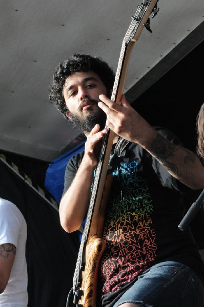 Protest The Hero on the Ernie Ball Stage, Warped Tour, Verizon Wireless Amp
