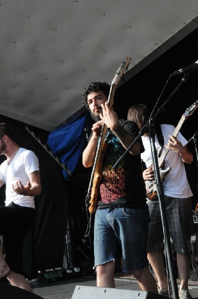 Protest The Hero on the Ernie Ball Stage, Warped Tour, Verizon Wireless Amp