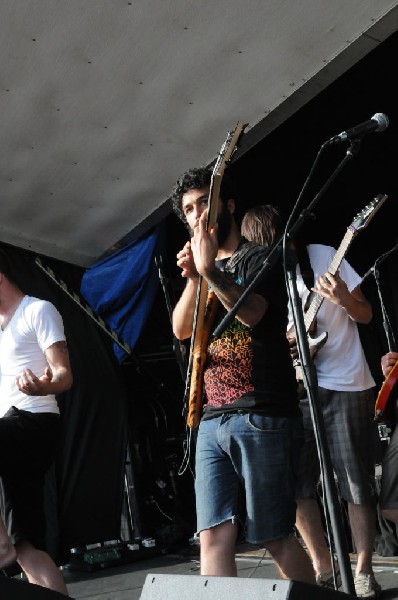 Protest The Hero on the Ernie Ball Stage, Warped Tour, Verizon Wireless Amp