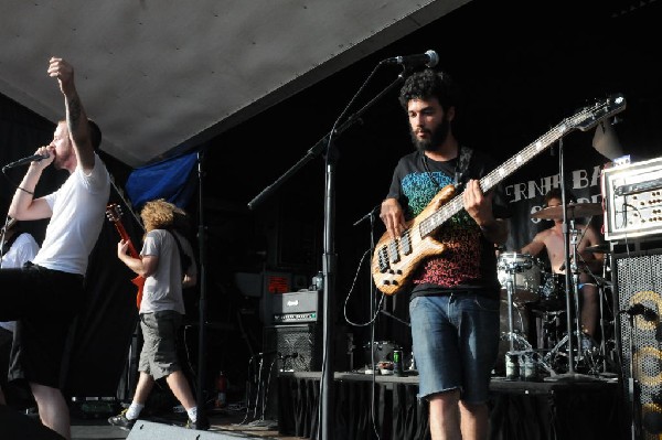 Protest The Hero on the Ernie Ball Stage, Warped Tour, Verizon Wireless