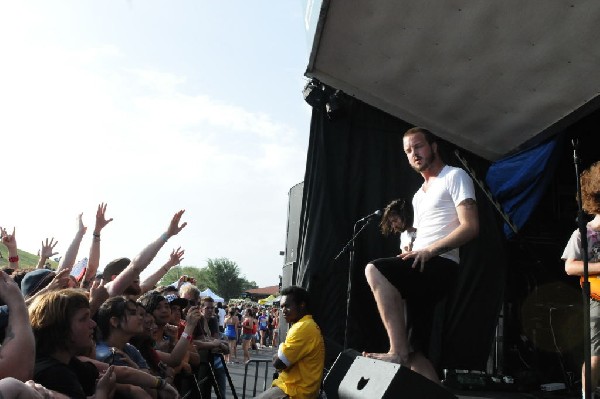 Protest The Hero on the Ernie Ball Stage, Warped Tour, Verizon Wireless